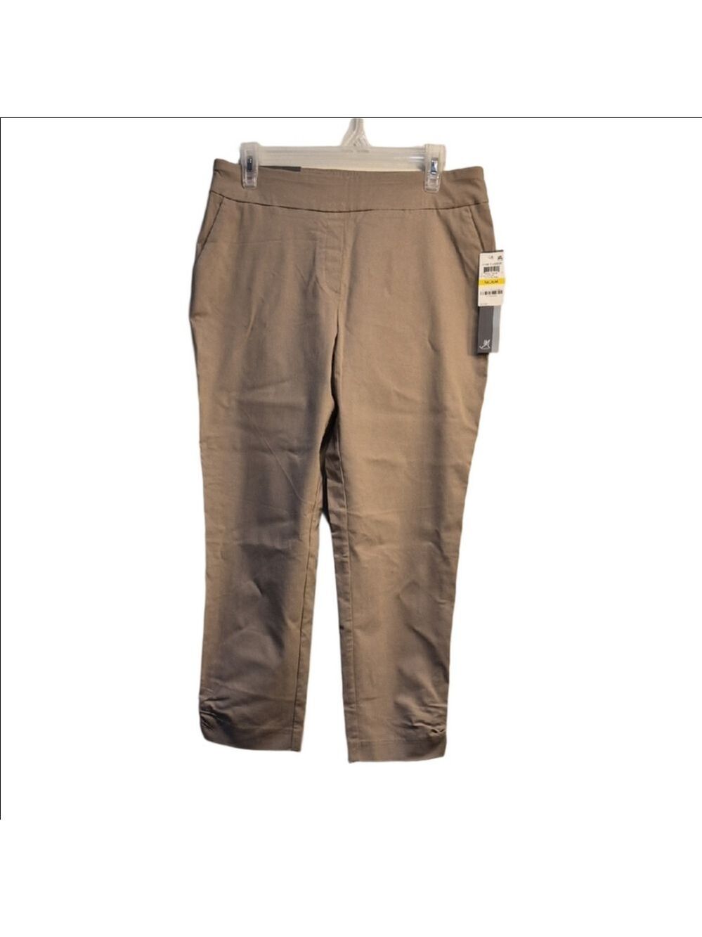 JM Collection Pants Khaki Pull On Size Medium